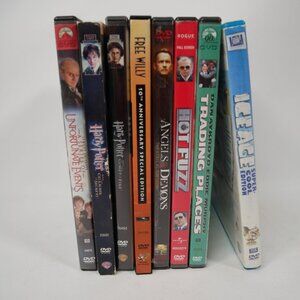 Set Of 8 DVD Movies For Youth or Family Tested (See details for titles)